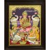 Lakshmi Ganesha Saraswathi Tanjore Painting