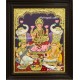 Lakshmi Ganesha Saraswathi Tanjore Painting