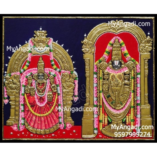 Balaji Thayar Tanjore Painting