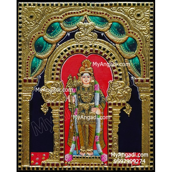 Murugan Tanjore Painting Murugan Tanjore Painting