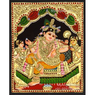 Krishna Tanjore Paintings