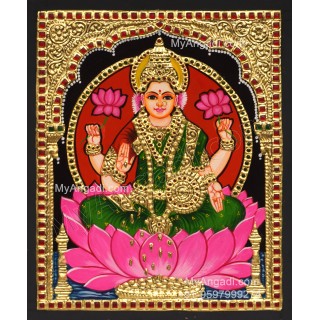 Maha Lakshmi Tanjore Painting