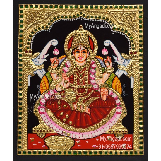 Gajalakshmi Tanjore Paintings