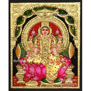 Aishwarya Lakshmi Tanjore Painting