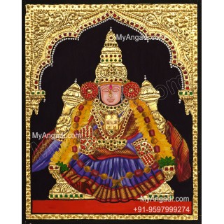 Sri Perundevi Thaayar Tanjore Painting