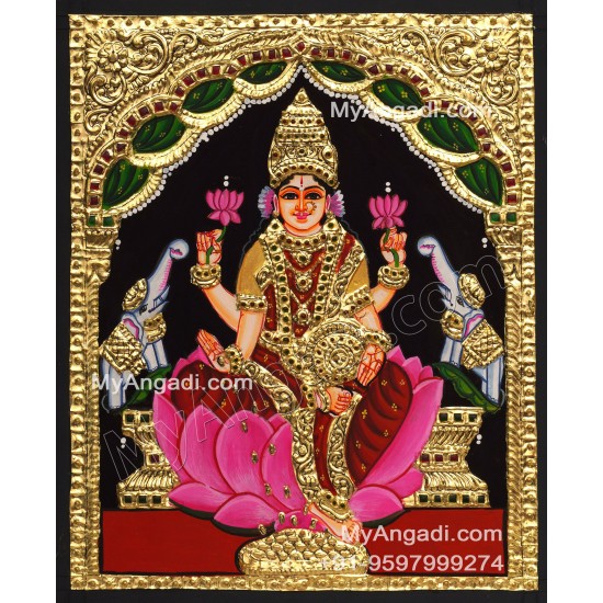 Gajalakshmi Tanjore Paintings