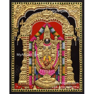 Balaji Lakshmi  Tanjore Painting