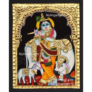 Krishnar Tanjore Painting