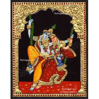 Radha Krishna Tanjore Paintings