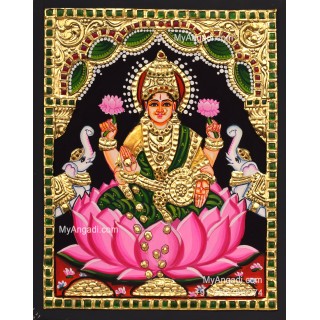 Gajalakshmi Tanjore Paintings