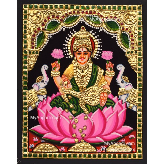 Gajalakshmi Tanjore Paintings