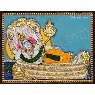 Padmanabaswamy Tanjore Painting