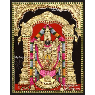 Balaji Lakshmi  Tanjore Painting