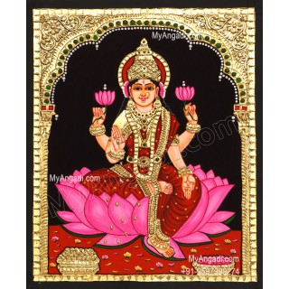 Mahalakshmi Tanjore Painting