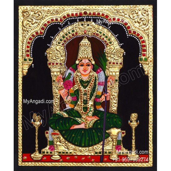 Kamatchi Amman Tanjore Paintings