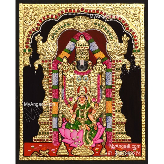 Balaji Lakshmi  Tanjore Painting