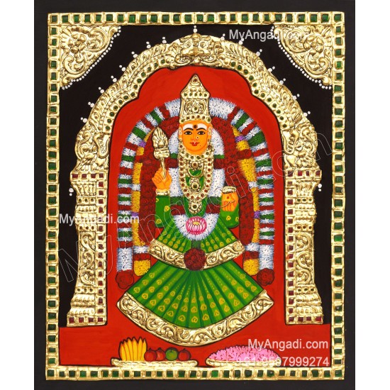 Veeramachi Amman Tanjore Painting