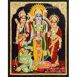 Ram Durbar Tanjore Painting