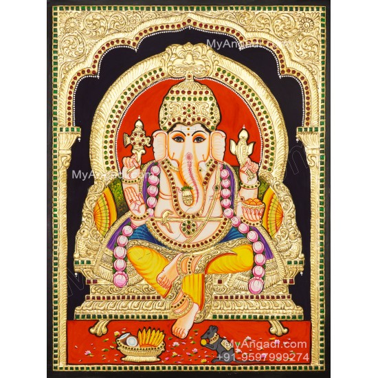 Ganehsa Tanjore Paintings Ganehsa Tanjore Paintings