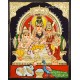 Shivan Family Tanjore Painting Shivan Family Tanjore Painting