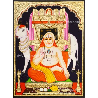 Ragavendra Tanjore Painting, Saint Tanjore Painting