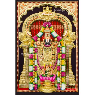 Balaji Lakshmi 3D Tanjore Painting