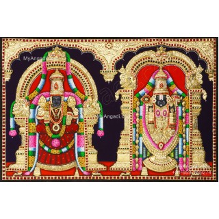 3D Balaji Thayar Tanjore Painting