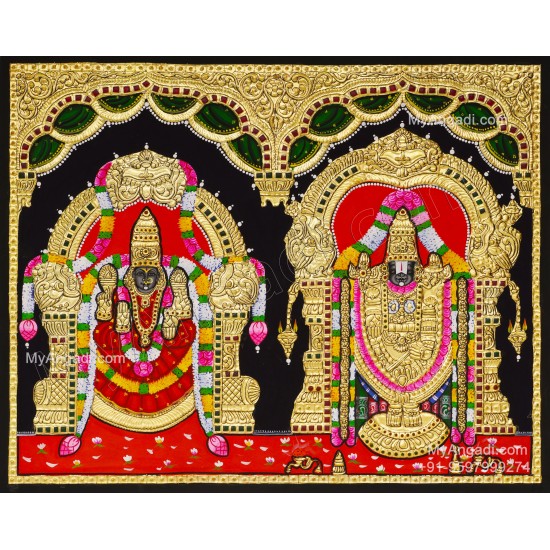 Balaji Thayar Tanjore Painting