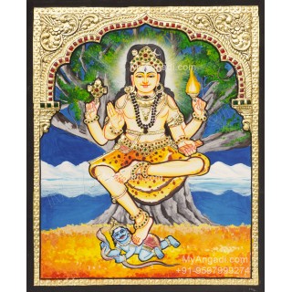 Dakshinamurthi Tanjore Painting