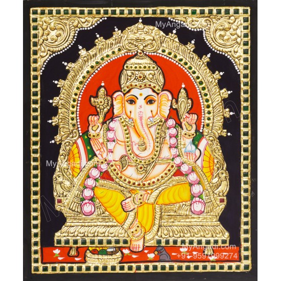 Ganesha Tanjore Paintings