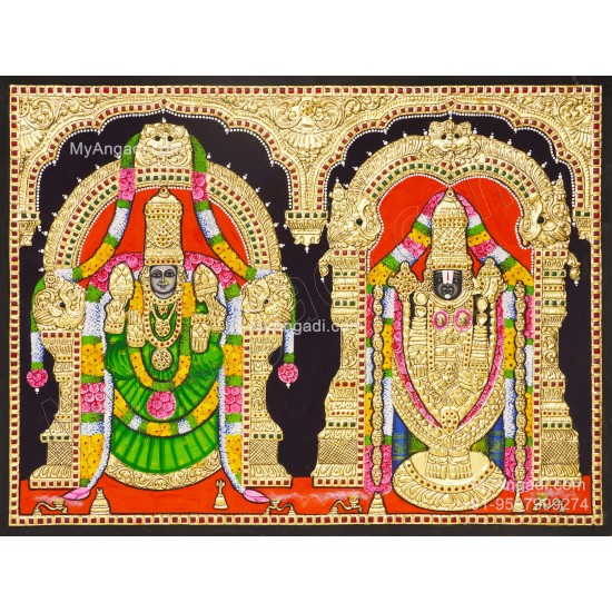 Balaji Thayar Tanjore Painting