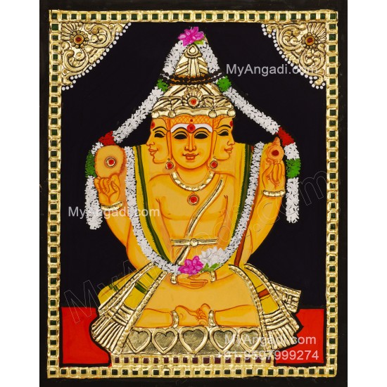 Brahma Tanjore Painting