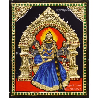 Athanur Amman Tanjore Painting