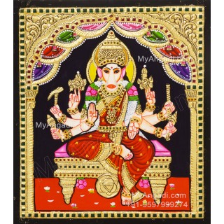 Varahi Amman Tanjore Painting