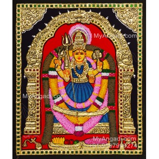 Muthu Mari Amman Tanjore Painting