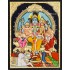 Shivan Family Tanjore Painting