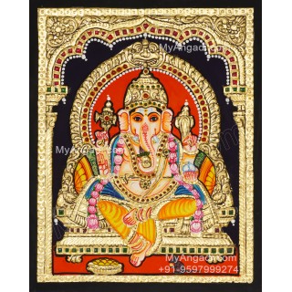 Vinayagar Tanjore Painting