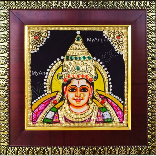 Small Lakshmi Tanjore Paintings