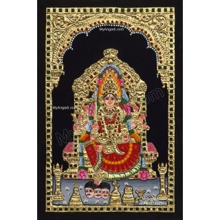 Samayapura amman Tanjore Painting