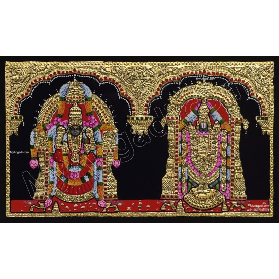 Balaji Thayar Tanjore Painting Balaji Thayar Tanjore Painting