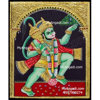 Hanuman Tanjore Painting