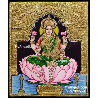 Dhana Lakshmi Tanjore Painting