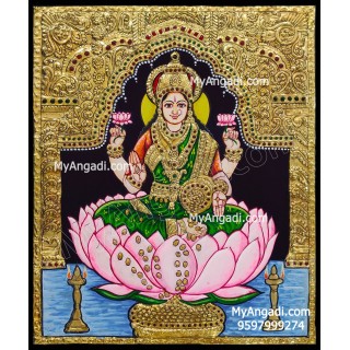 Dhana Lakshmi Tanjore Painting