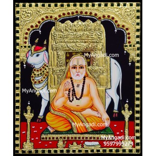 Ragavendra Tanjore Painting, Saint Tanjore Painting