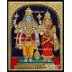 Vishnu Lakshmi Tanjore Painting Vishnu Lakshmi Tanjore Painting