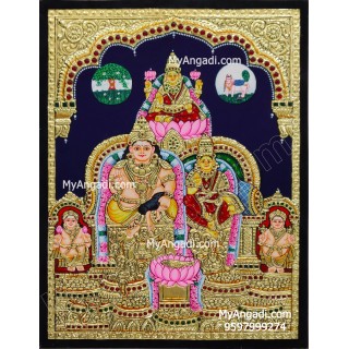 Kubera Lakshmi Tanjore Painting