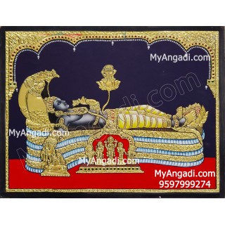 Padmanabha Swamy Tanjore Painting