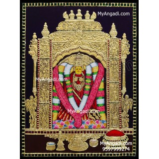 Sri Kanaka Durga Malleswaram Tanjore Painting