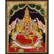 Gaja Lakshmi 3d Embossed Tanjore Painting
