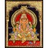 Ganesha 3D Tanjore Painting